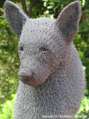 Шедевры из проволоки и коряг от художника Ивана Ловатта