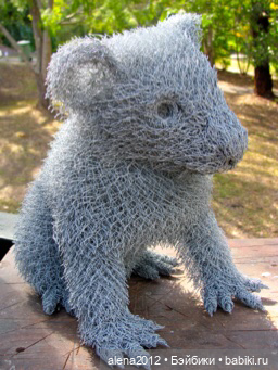 Шедевры из проволоки и коряг от художника Ивана Ловатта