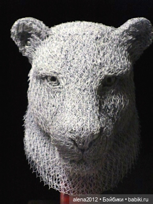 Шедевры из проволоки и коряг от художника Ивана Ловатта