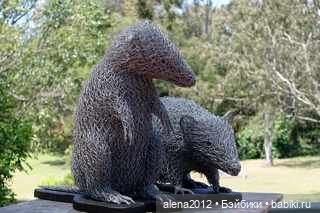 Шедевры из проволоки и коряг от художника Ивана Ловатта