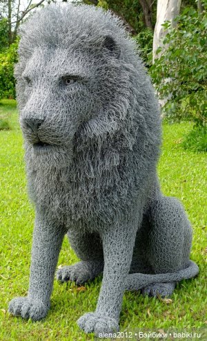 Шедевры из проволоки и коряг от художника Ивана Ловатта