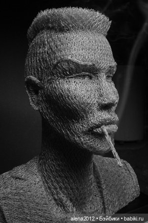 Шедевры из проволоки и коряг от художника Ивана Ловатта (фото 7)