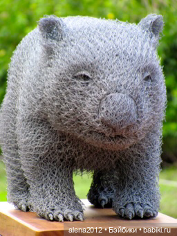 Шедевры из проволоки и коряг от художника Ивана Ловатта
