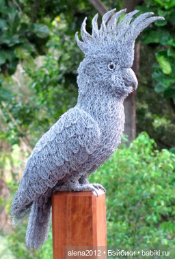 Шедевры из проволоки и коряг от художника Ивана Ловатта (фото 2)