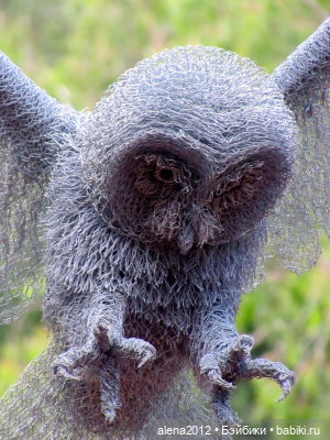 Шедевры из проволоки и коряг от художника Ивана Ловатта