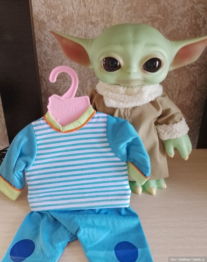 Одежда на кукол 42 см для Йоды (Грогу) (фото 5)