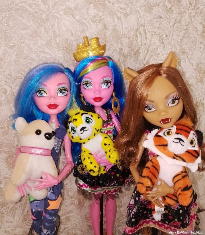 Куклы Монстер Хай 43 см. 02. Гулиопы и Клодин (фото 4)