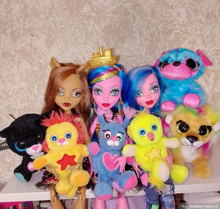 Куклы Монстер Хай 43 см. 02. Гулиопы и Клодин (фото 2)