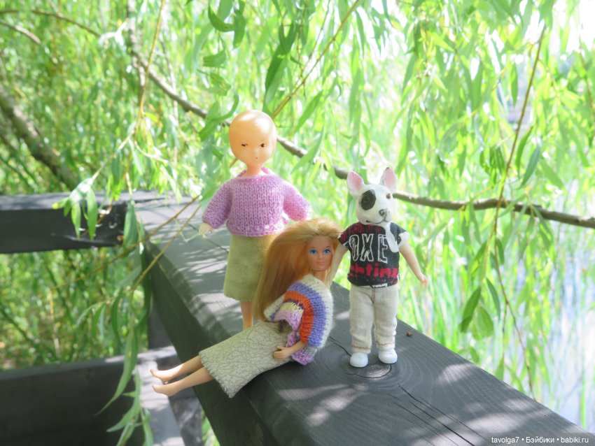 Классная компания в летний денёк