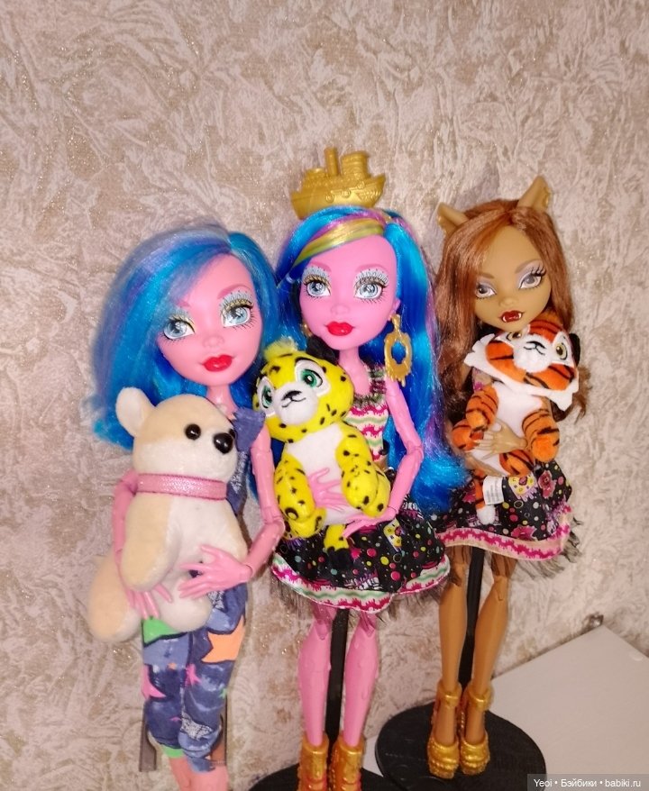 Куклы Монстер Хай 43 см. 02. Гулиопы и Клодин (фото 3)