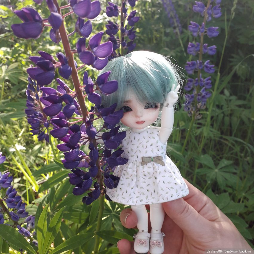 Алиса в люпинах — Куклы Latidoll (Лати): BJD (БЖД) (фото 4)