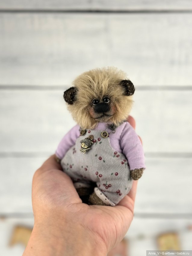 Тедди мишка Марик — Авторские мишки Тедди и друзья: фото (фото 4)