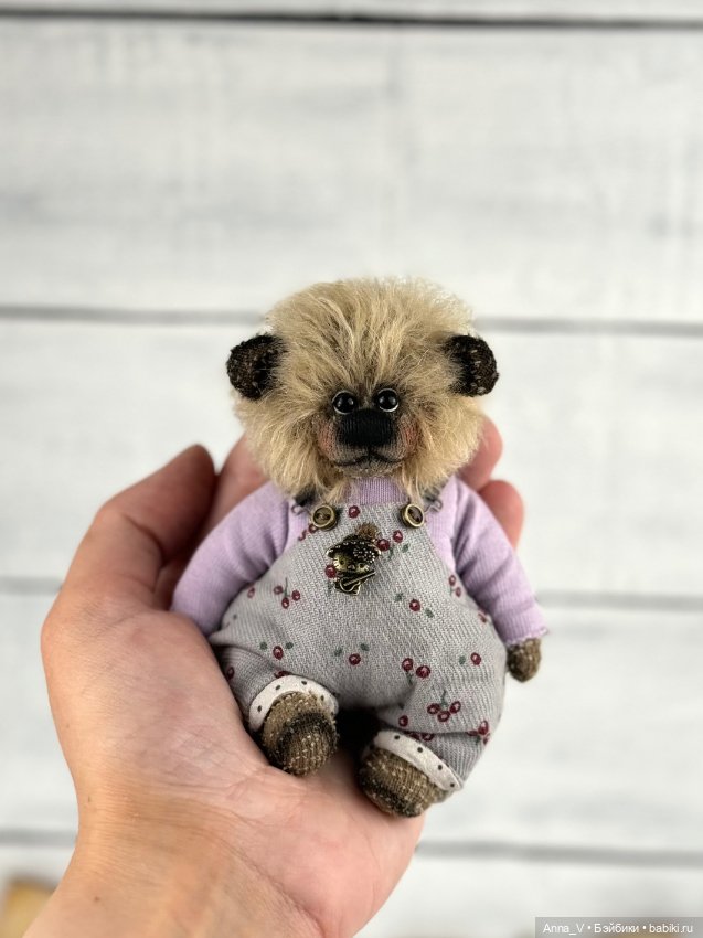 Тедди мишка Марик — Авторские мишки Тедди и друзья: фото (фото 5)