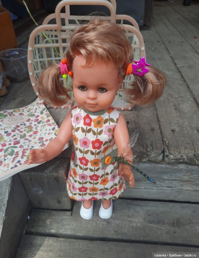 Сонечка на прогулке — Винтажные куклы ГДР (Немки): Бигги