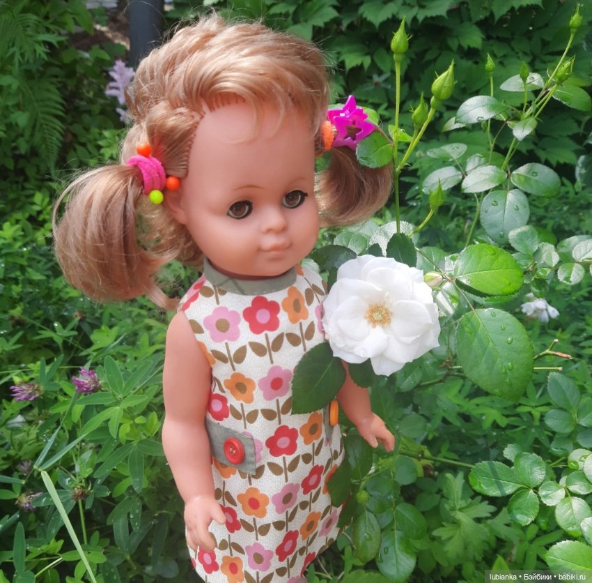 Сонечка на прогулке — Винтажные куклы ГДР (Немки): Бигги (фото 4)