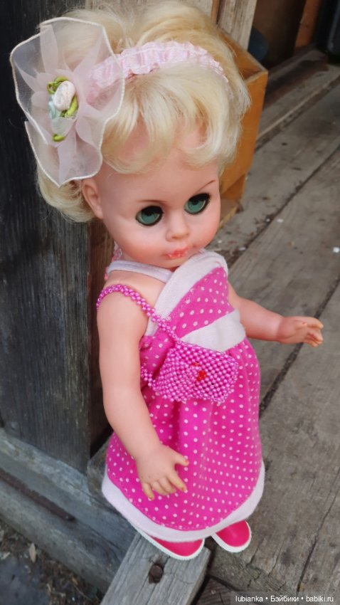 Розово-летняя Изольда — Винтажные куклы ГДР (Немки): Бигги
