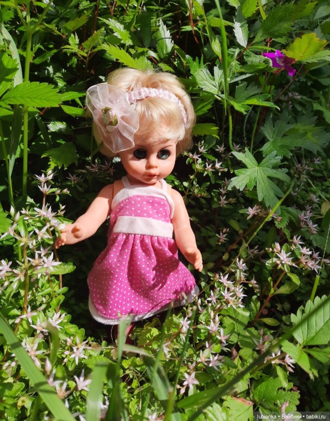 Розово-летняя Изольда — Винтажные куклы ГДР (Немки): Бигги