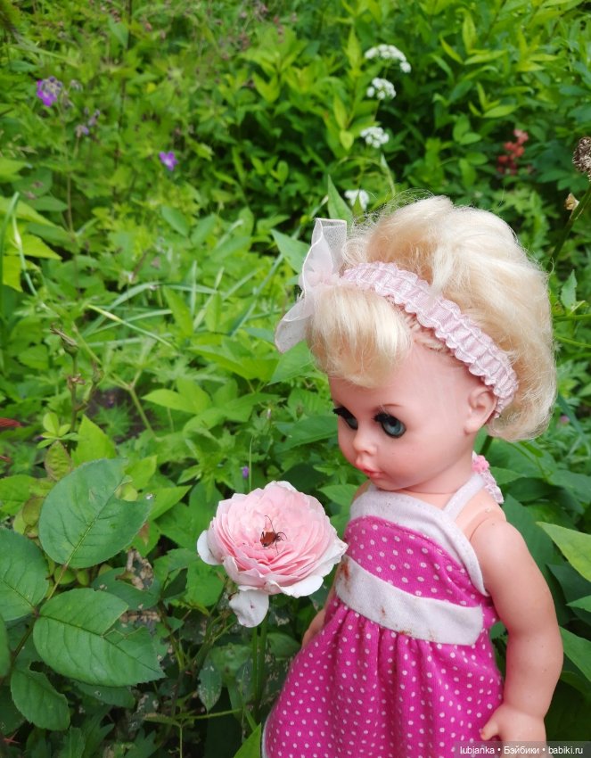 Розово-летняя Изольда — Винтажные куклы ГДР (Немки): Бигги