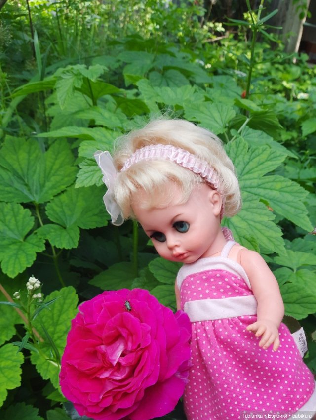 Розово-летняя Изольда — Винтажные куклы ГДР (Немки): Бигги