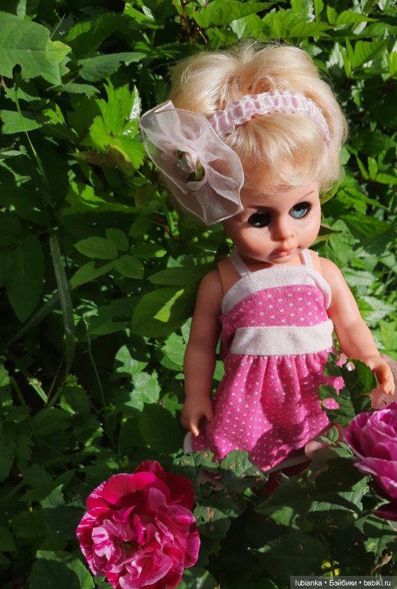 Розово-летняя Изольда — Винтажные куклы ГДР (Немки): Бигги (фото 8)
