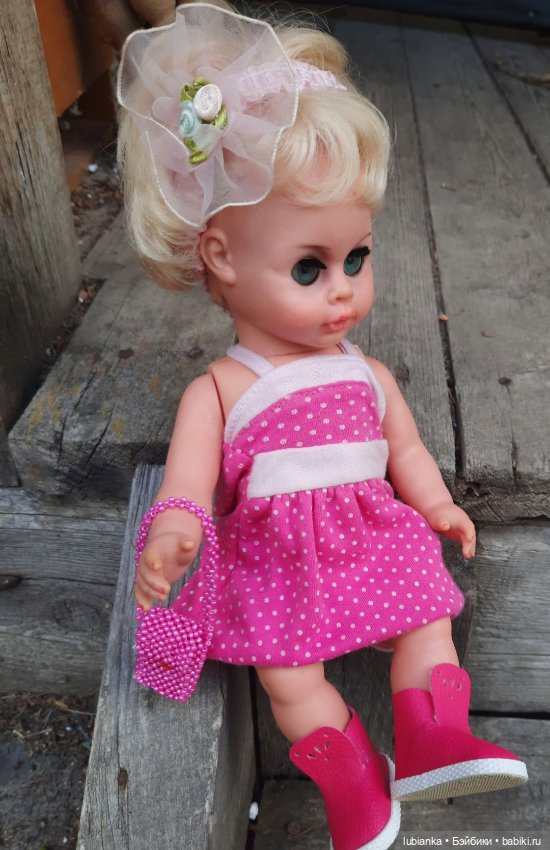 Розово-летняя Изольда — Винтажные куклы ГДР (Немки): Бигги