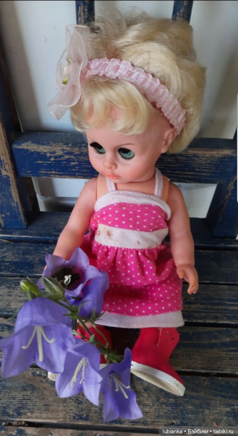 Розово-летняя Изольда — Винтажные куклы ГДР (Немки): Бигги
