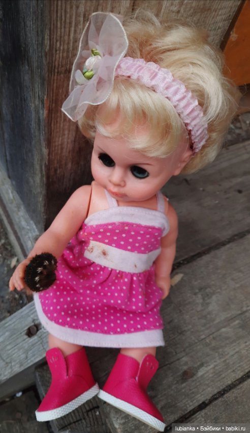 Розово-летняя Изольда — Винтажные куклы ГДР (Немки): Бигги