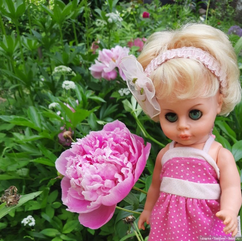 Розово-летняя Изольда — Винтажные куклы ГДР (Немки): Бигги (фото 3)