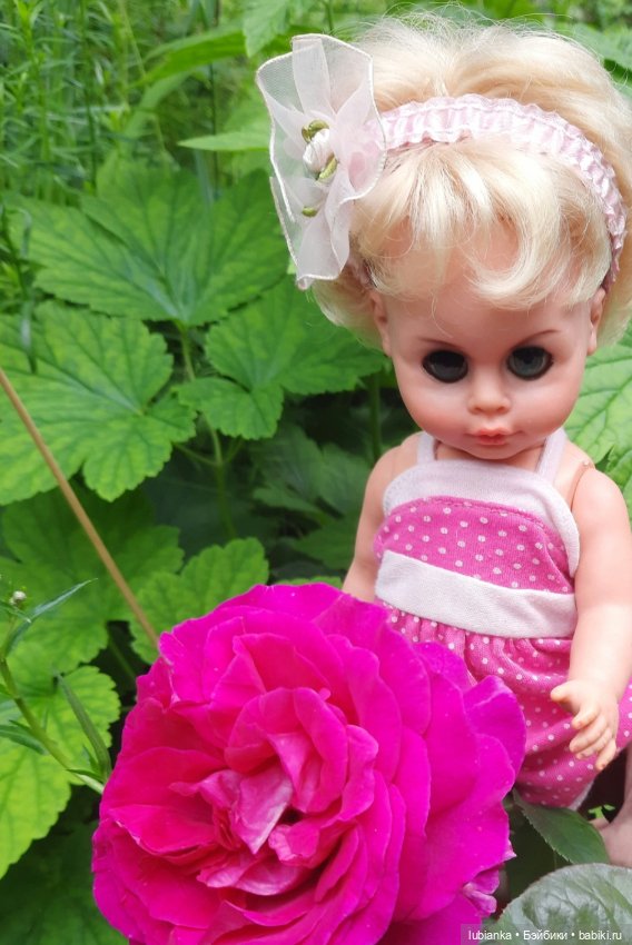 Розово-летняя Изольда — Винтажные куклы ГДР (Немки): Бигги