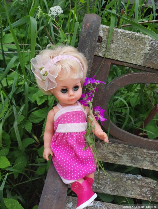 Розово-летняя Изольда — Винтажные куклы ГДР (Немки): Бигги