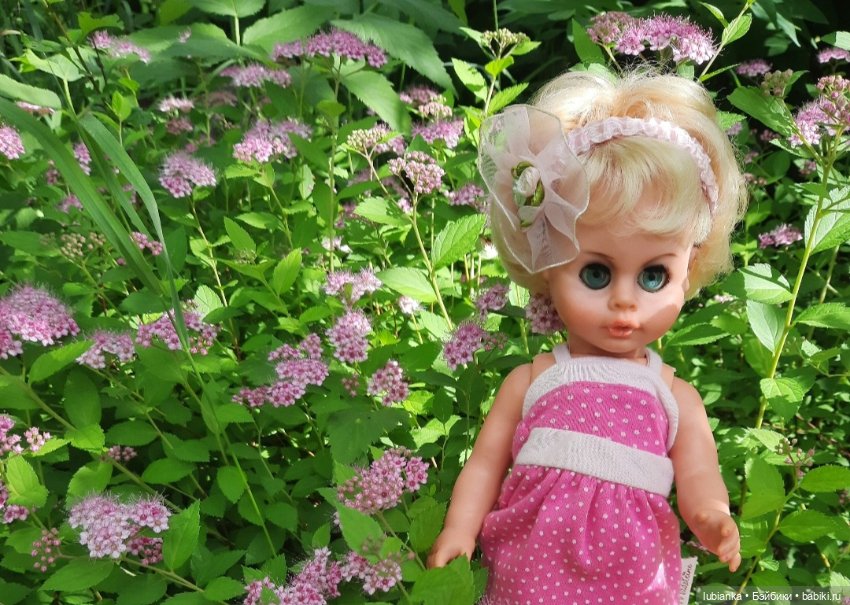 Розово-летняя Изольда — Винтажные куклы ГДР (Немки): Бигги (фото 5)