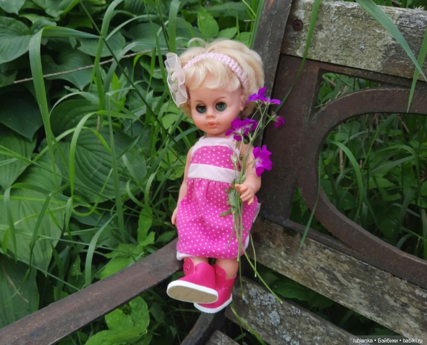 Розово-летняя Изольда — Винтажные куклы ГДР (Немки): Бигги