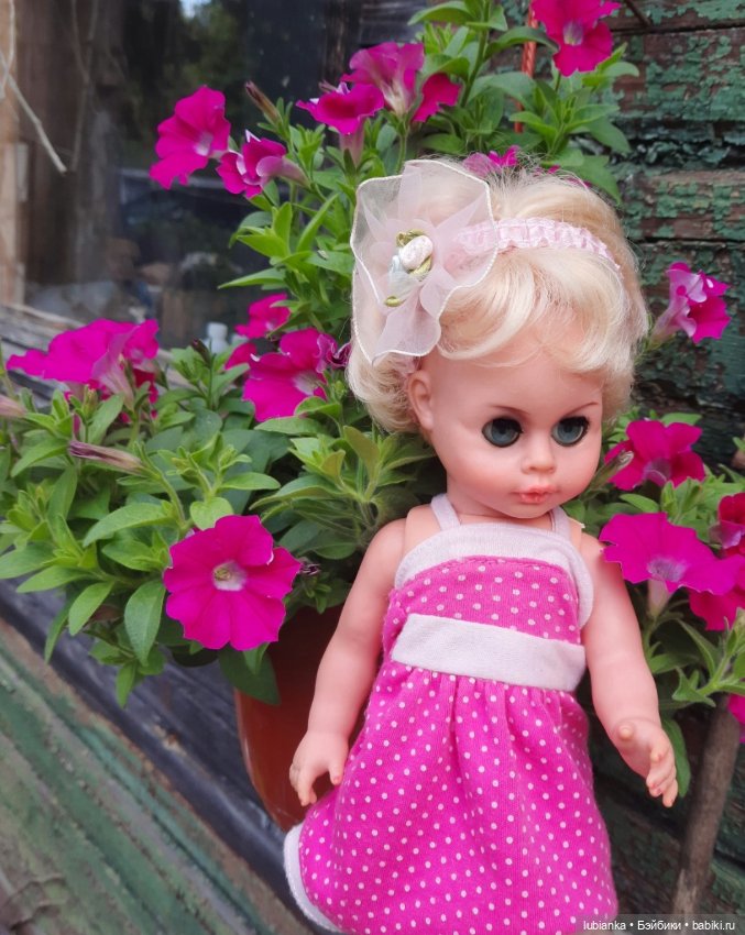 Розово-летняя Изольда — Винтажные куклы ГДР (Немки): Бигги
