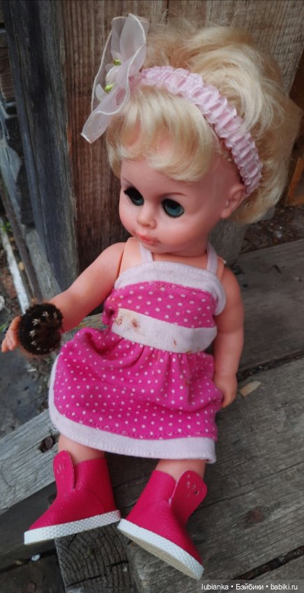 Розово-летняя Изольда — Винтажные куклы ГДР (Немки): Бигги