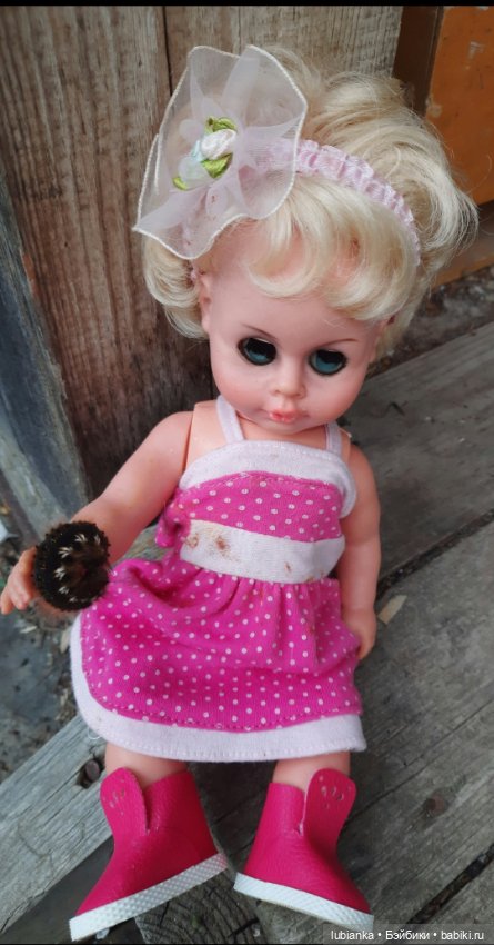 Розово-летняя Изольда — Винтажные куклы ГДР (Немки): Бигги