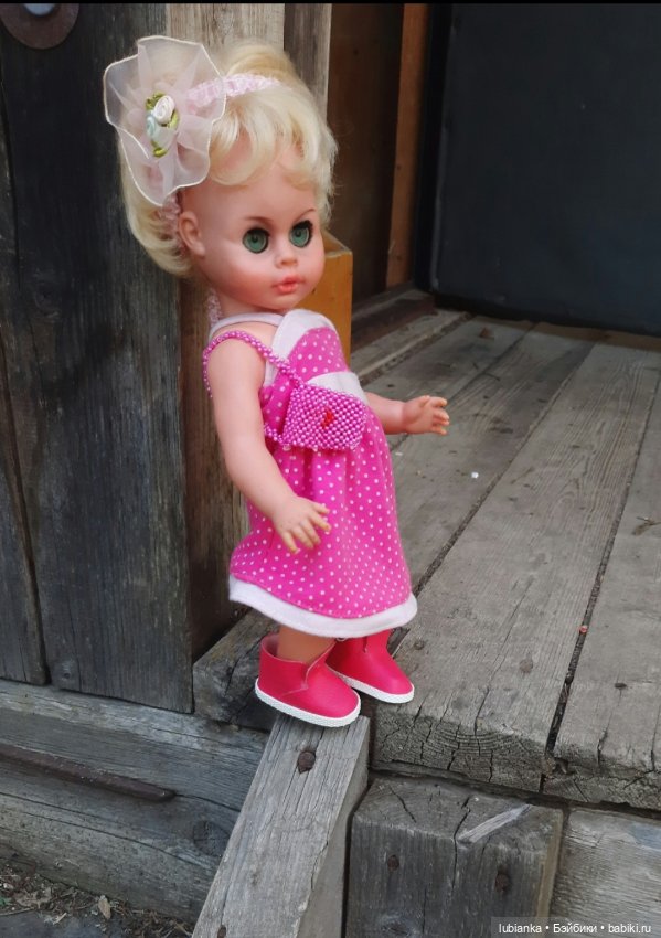 Розово-летняя Изольда — Винтажные куклы ГДР (Немки): Бигги