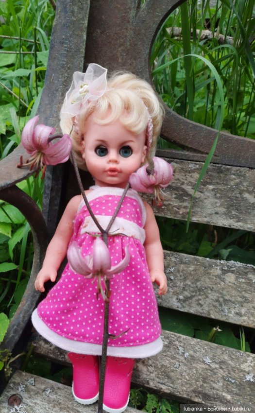 Розово-летняя Изольда — Винтажные куклы ГДР (Немки): Бигги
