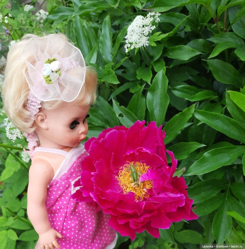 Розово-летняя Изольда — Винтажные куклы ГДР (Немки): Бигги