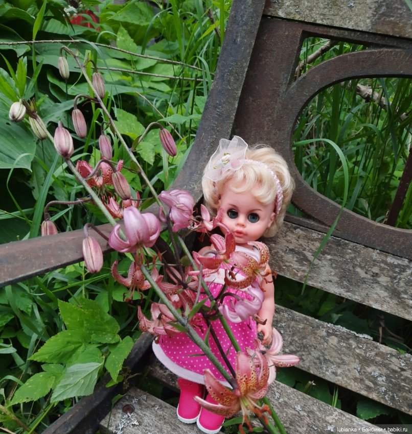 Розово-летняя Изольда — Винтажные куклы ГДР (Немки): Бигги