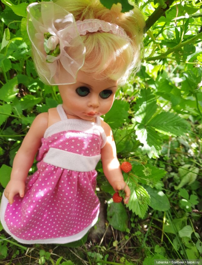 Розово-летняя Изольда — Винтажные куклы ГДР (Немки): Бигги (фото 9)