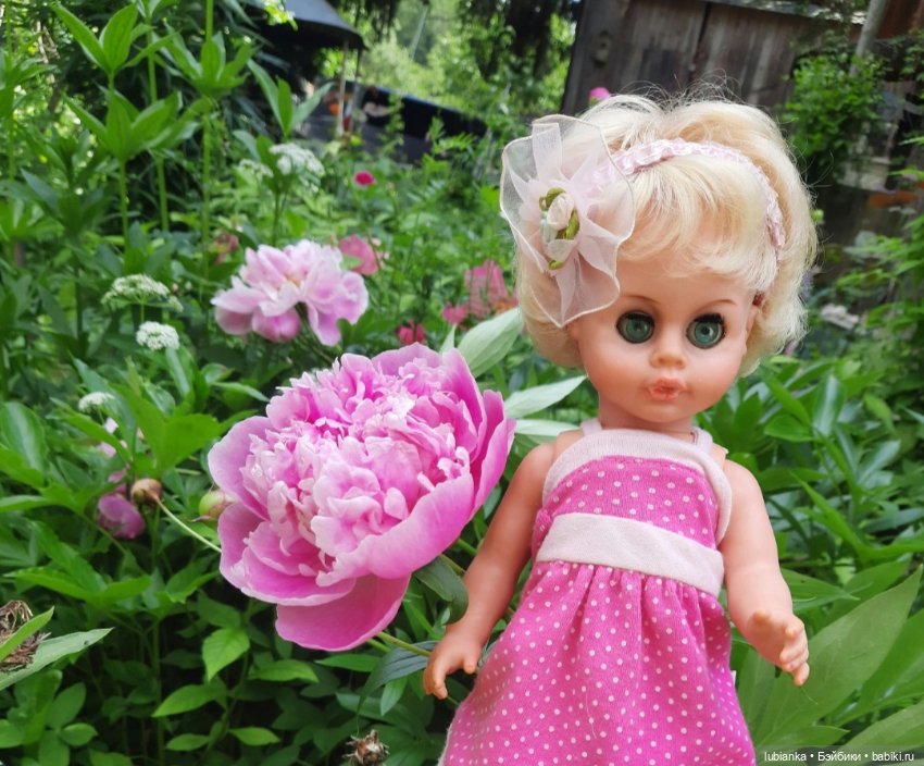 Розово-летняя Изольда — Винтажные куклы ГДР (Немки): Бигги (фото 2)
