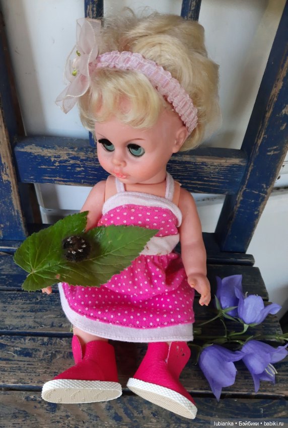 Розово-летняя Изольда — Винтажные куклы ГДР (Немки): Бигги