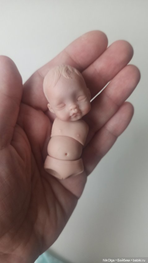 Рождение новых малюток — Авторские шарнирные куклы своими руками: лепка (фото 2)