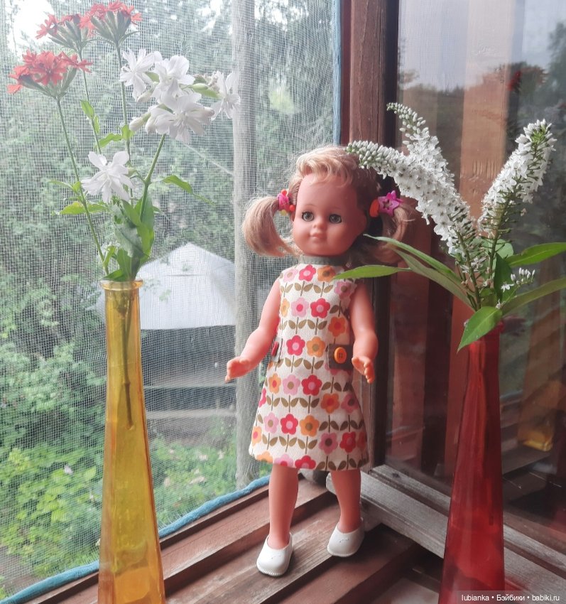 Сонечка на прогулке — Винтажные куклы ГДР (Немки): Бигги