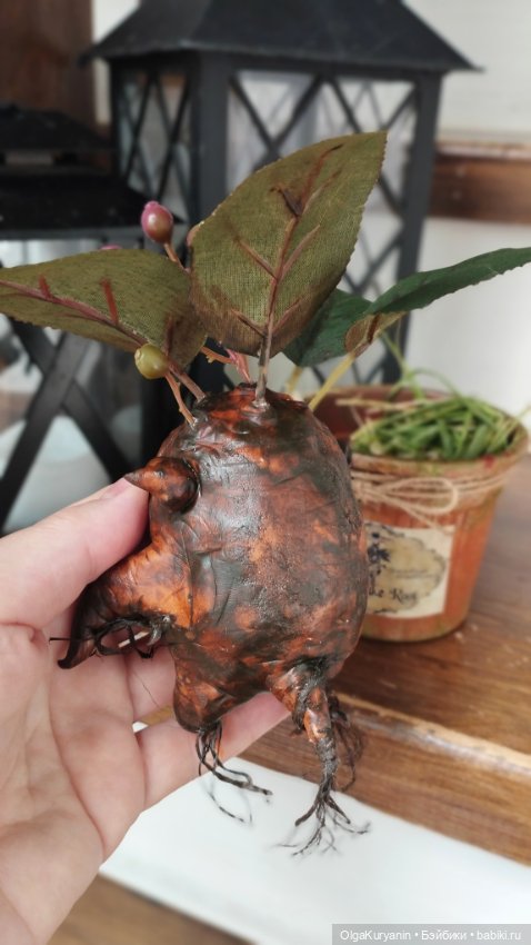Корень Мандрагоры — Лепка авторских игрушек и папье (фото 3)