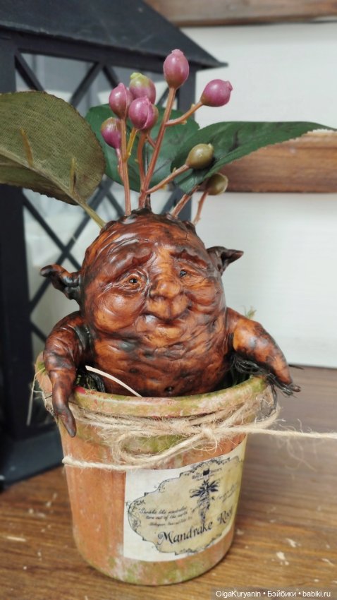 Корень Мандрагоры — Лепка авторских игрушек и папье (фото 5)
