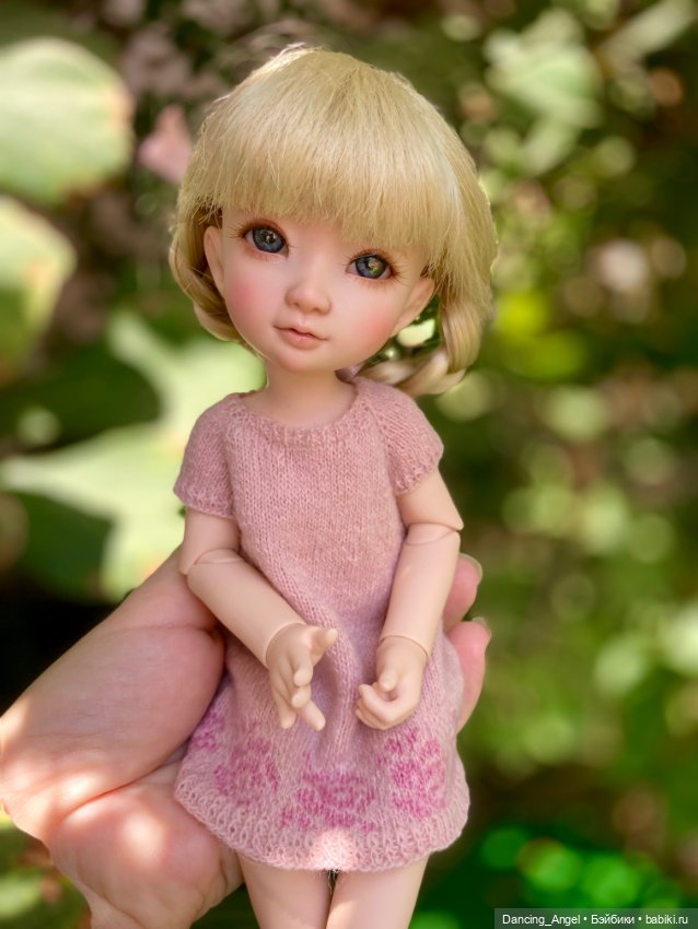 Жаккардовое платье — Одежда и обувь для кукол своими руками: фото (фото 4)