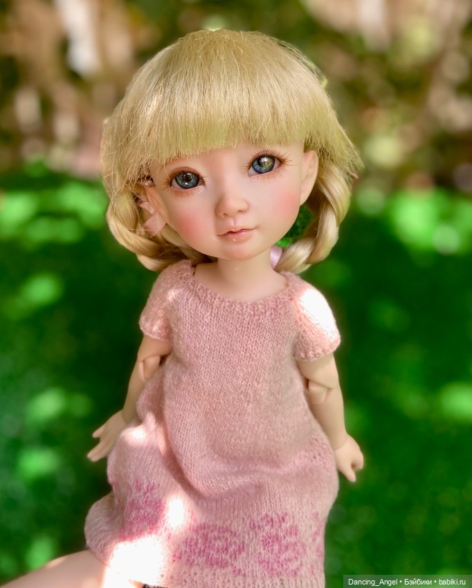 Жаккардовое платье — Одежда и обувь для кукол своими руками: фото (фото 9)