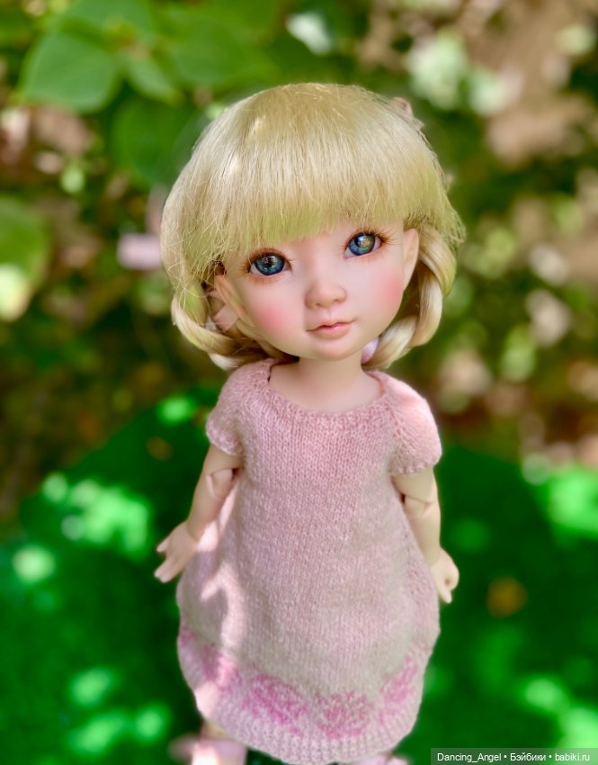 Жаккардовое платье — Одежда и обувь для кукол своими руками: фото (фото 8)