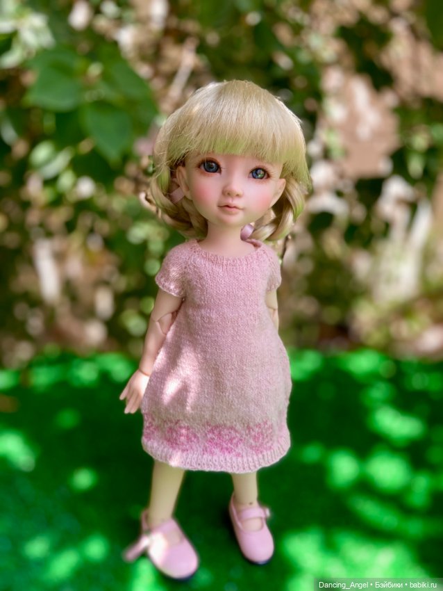 Жаккардовое платье — Одежда и обувь для кукол своими руками: фото